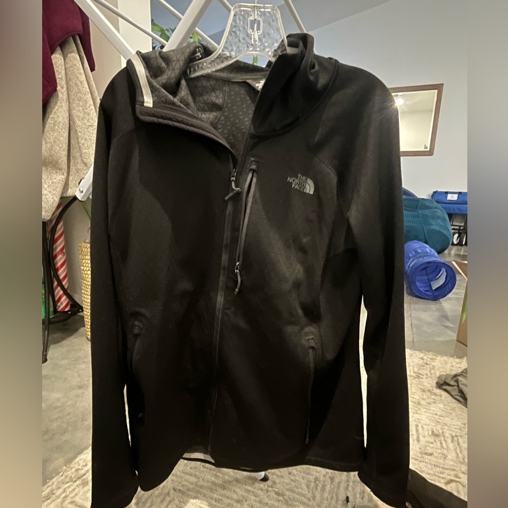 North face hooded light jacket